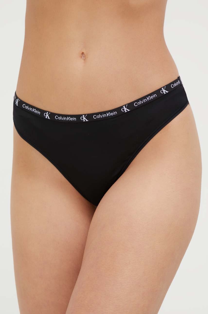 

Прашки Calvin Klein Underwear (2 броя) в розово, Розов