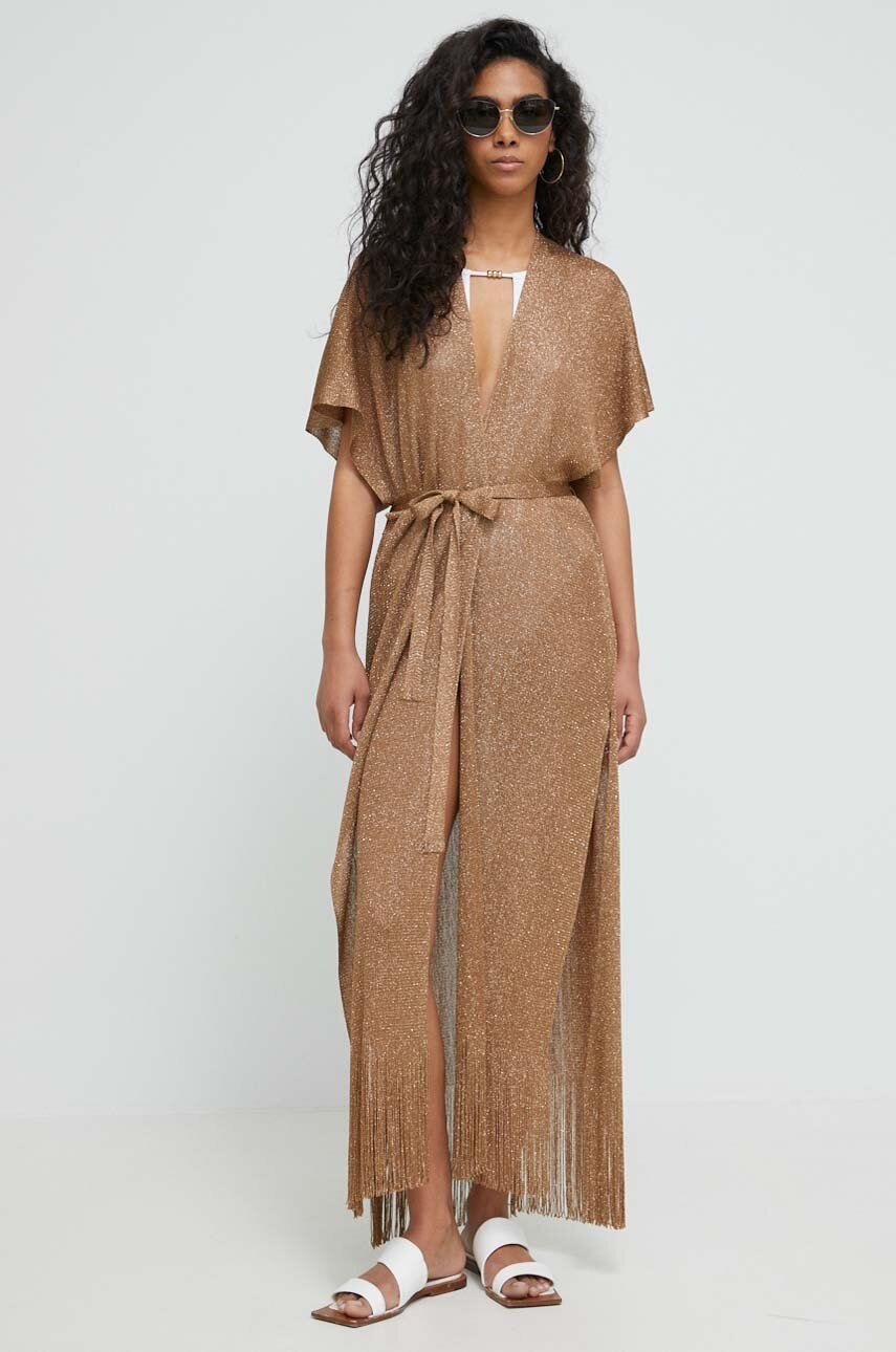 

Пляжная накидка Max Mara цвет коричневый