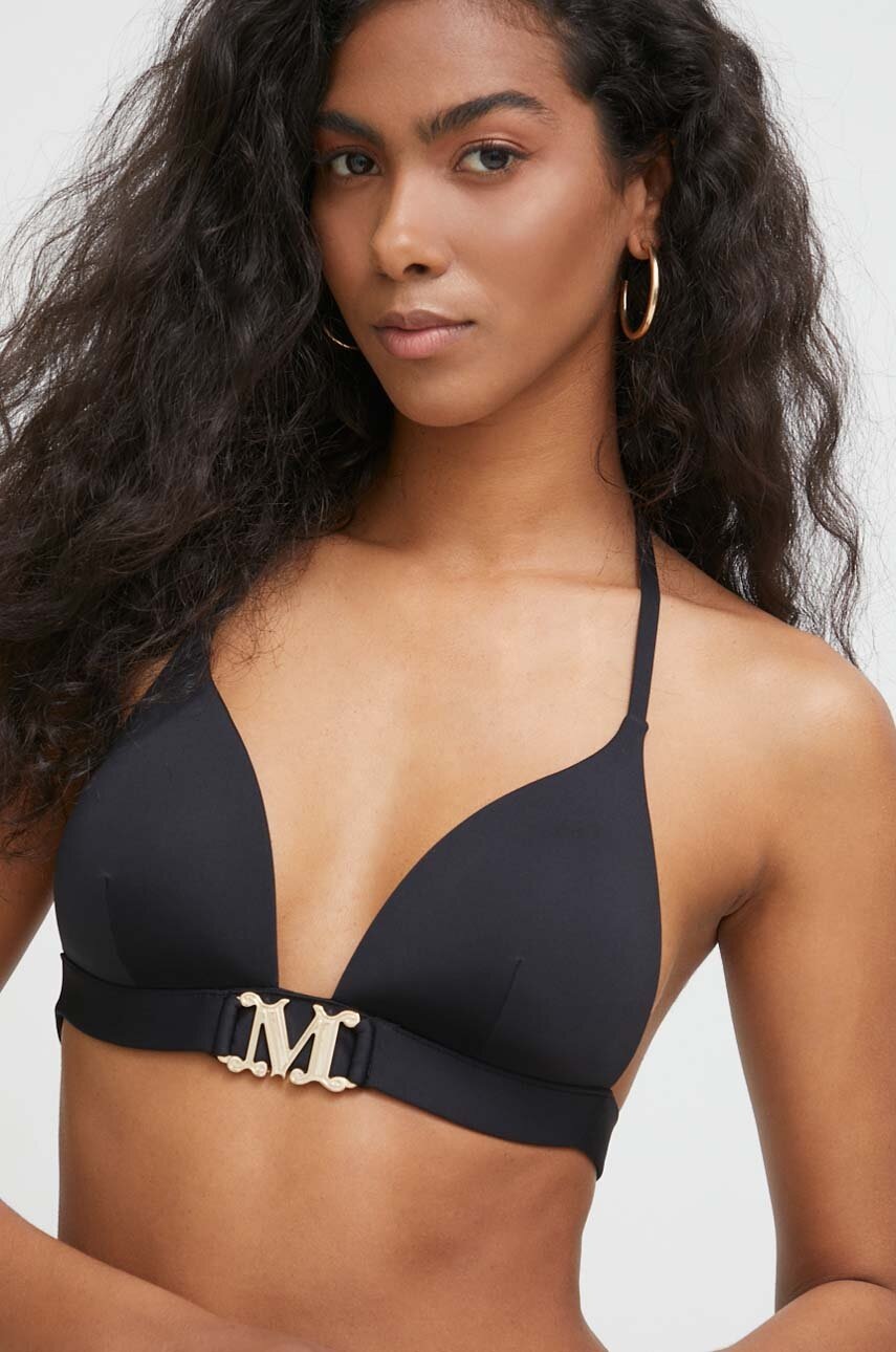 

Купальный бюстгальтер Max Mara Beachwear цвет чёрный более твёрдая чашечка