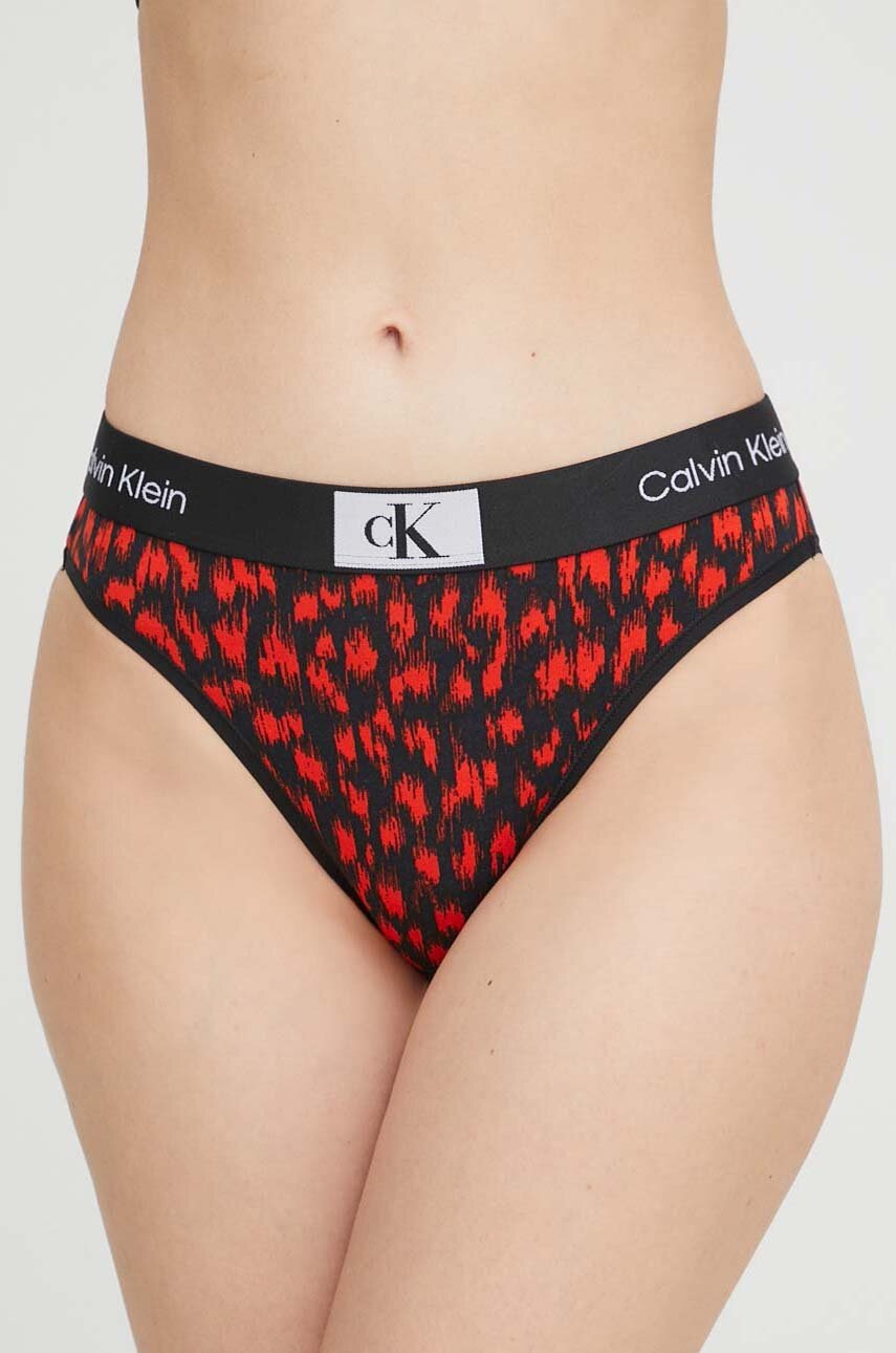 

Бикини Calvin Klein Underwear в червено, Червен