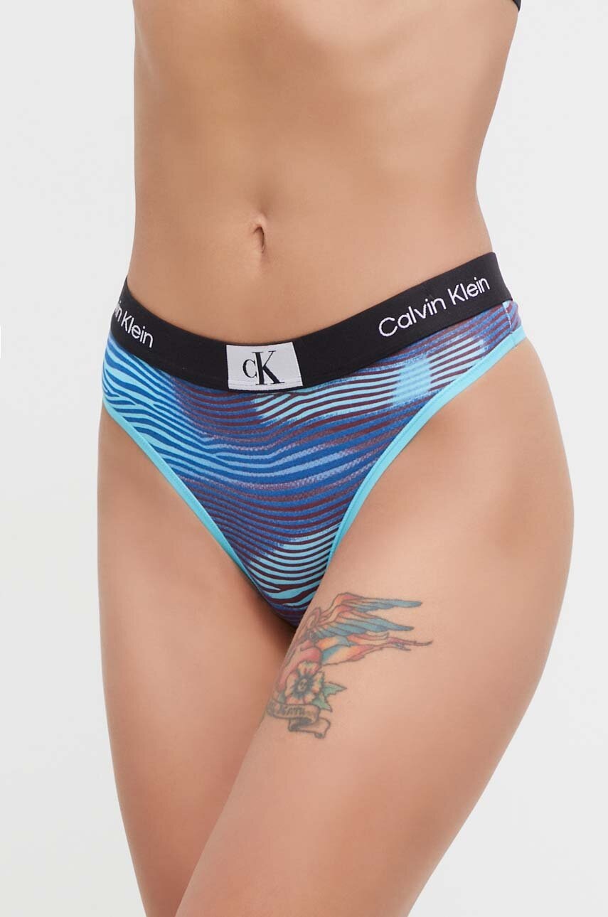

Прашки Calvin Klein Underwear в тъмносиньо, Тюркоазен