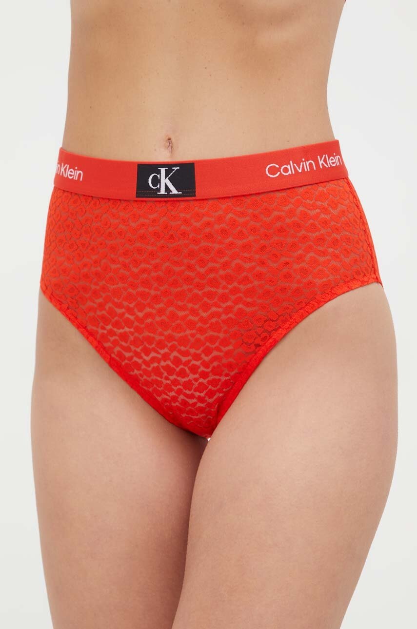 

Бикини Calvin Klein Underwear в червено, Червен