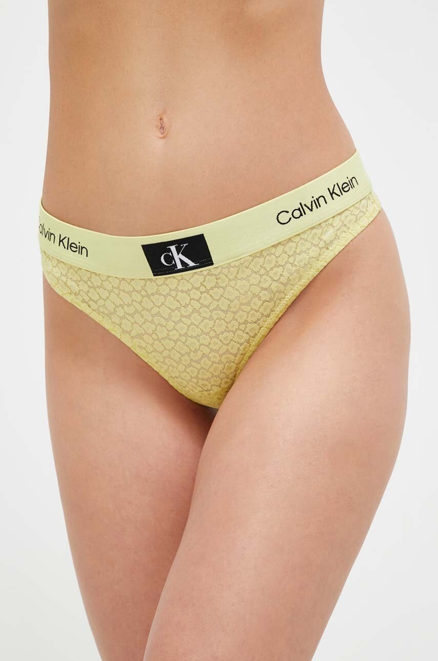 

Прашки Calvin Klein Underwear в жълто, Зелен