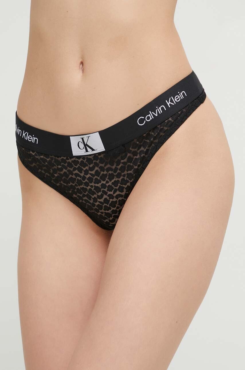 

Прашки Calvin Klein Underwear в черно, Черен