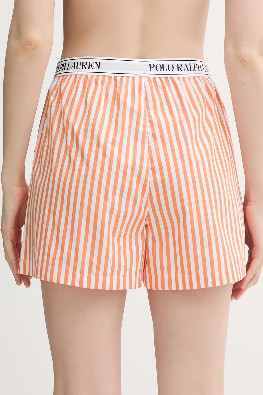 Хлопковые пижамные шорты Polo Ralph Lauren хлопковое