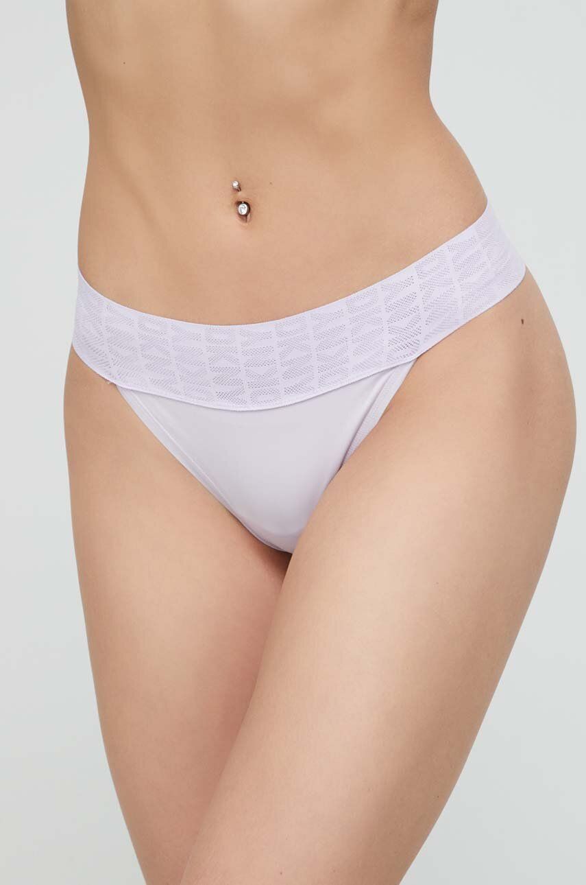 Dkny tanga culoarea violet