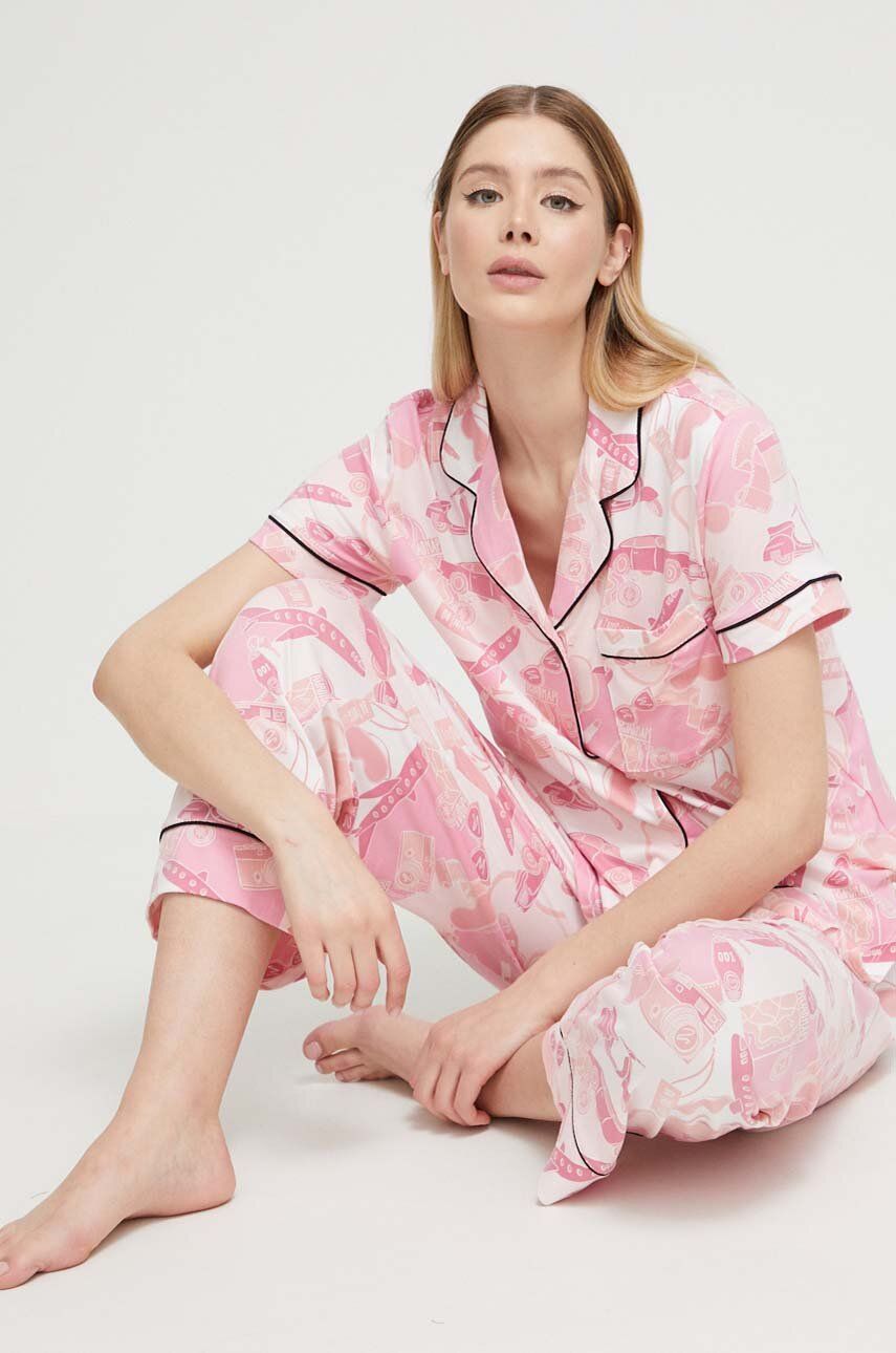 Kate Spade pijama femei, culoarea roz