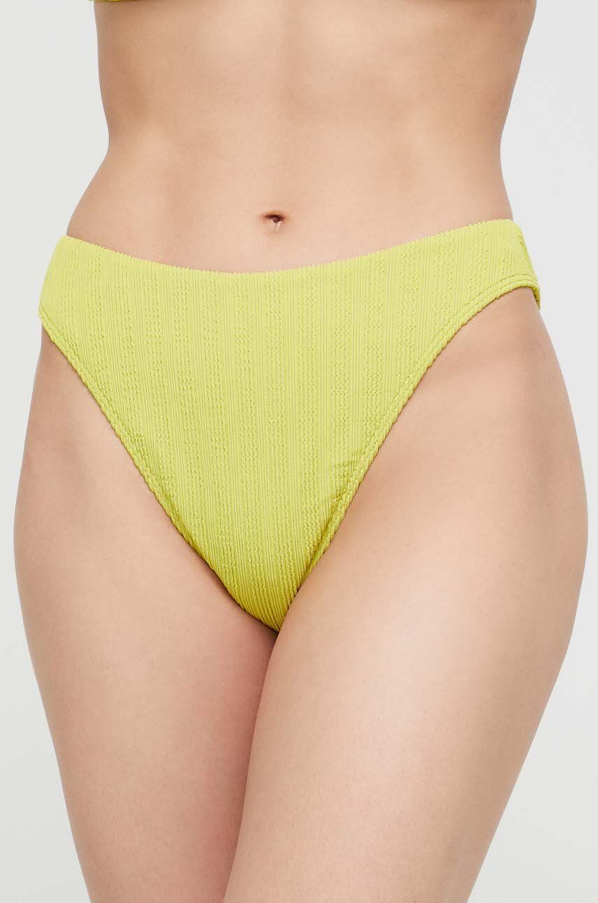 Plavkové kalhotky Abercrombie & Fitch zelená barva - zelená -  Hlavní materiál: 93 % Nylon