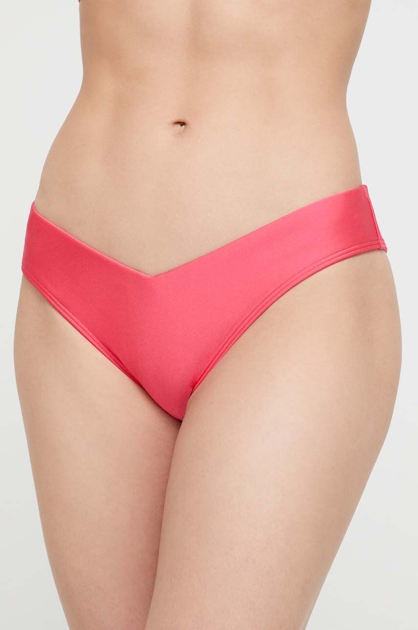 Abercrombie & Fitch bikini brazilieni culoarea roz