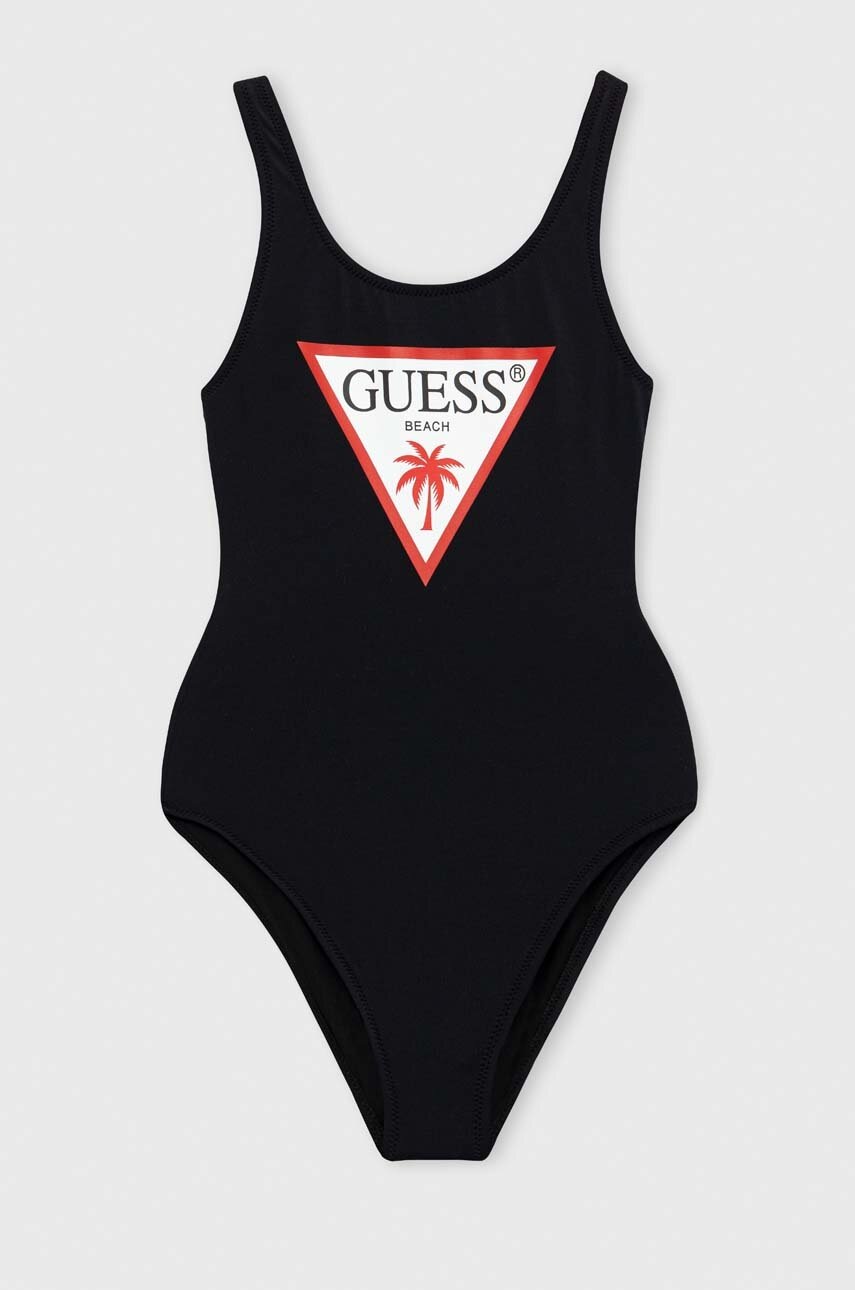 

Дитячий купальник Guess колір чорний