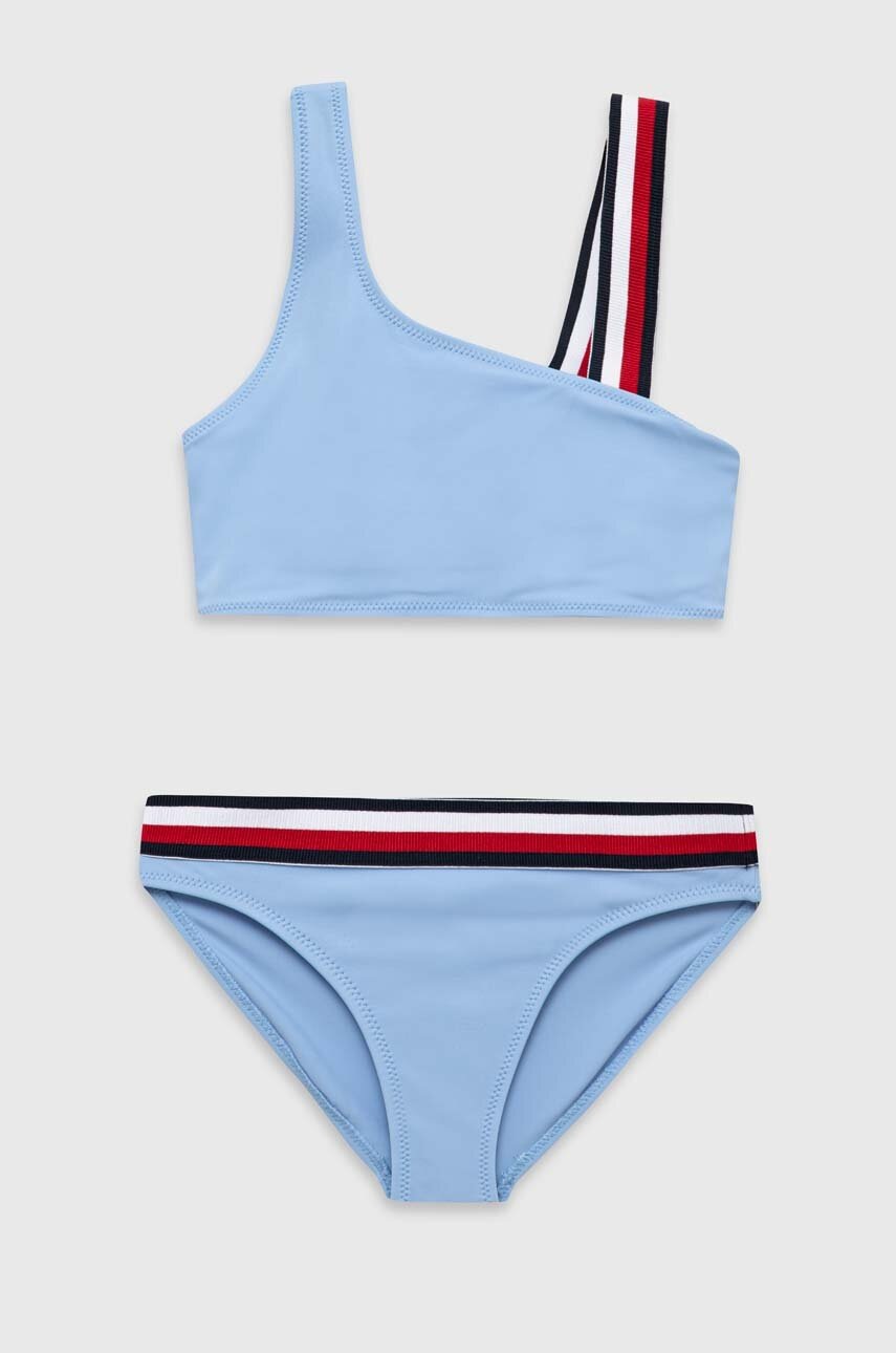 

Детски бански от две части Tommy Hilfiger в синьо, Син