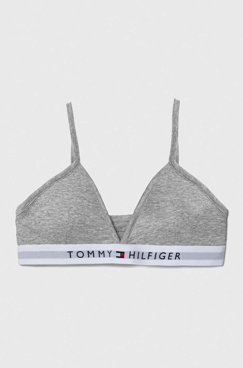 

Детски сутиен Tommy Hilfiger в сиво, Сив