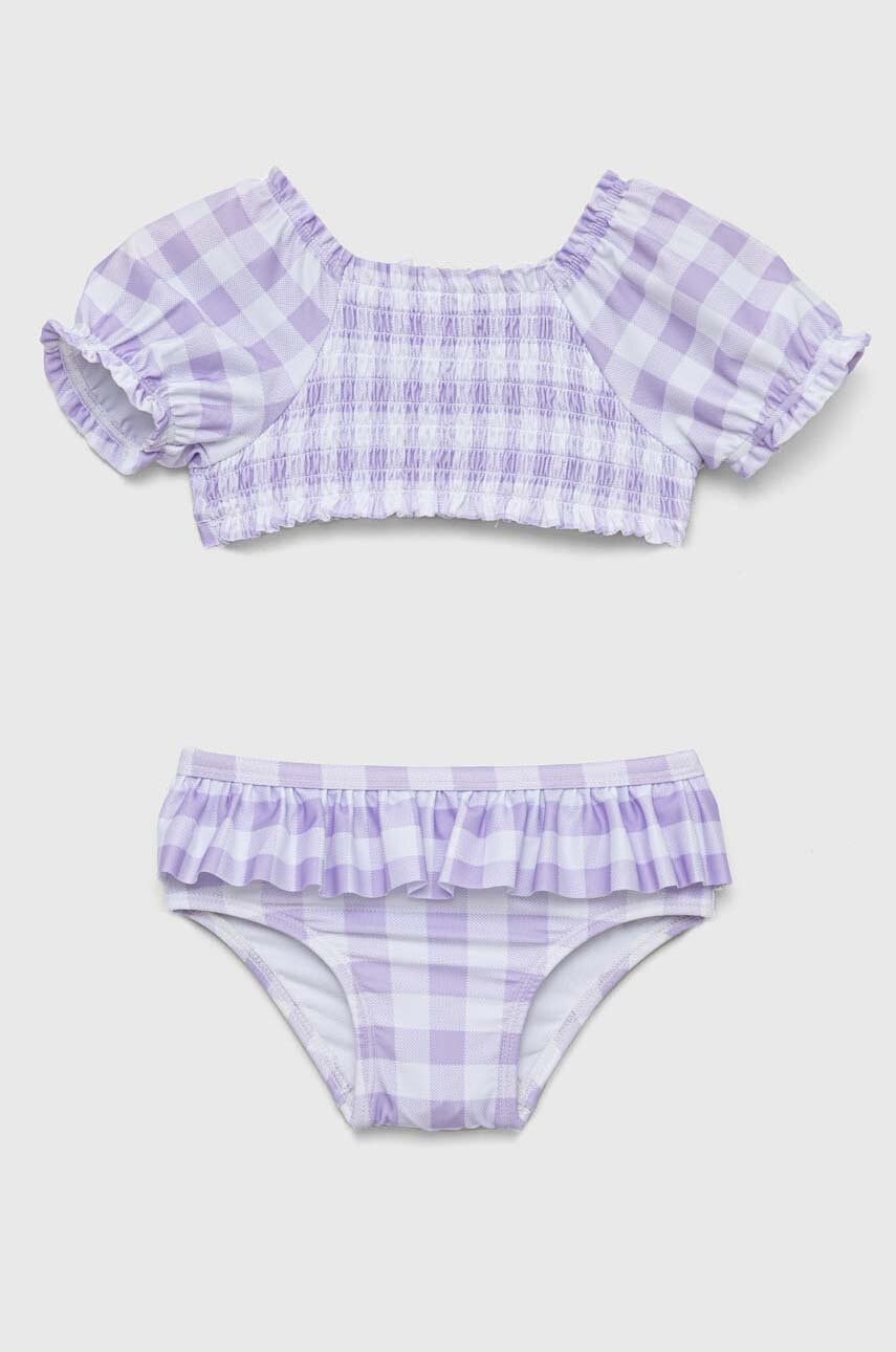 GAP costum de baie din două piese pentru bebelusi culoarea violet