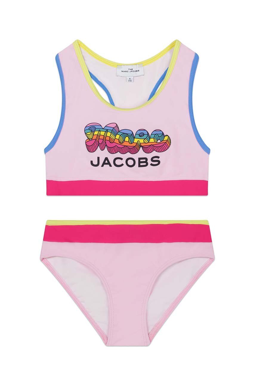 Marc Jacobs costum de baie pentru copii din două piese culoarea roz