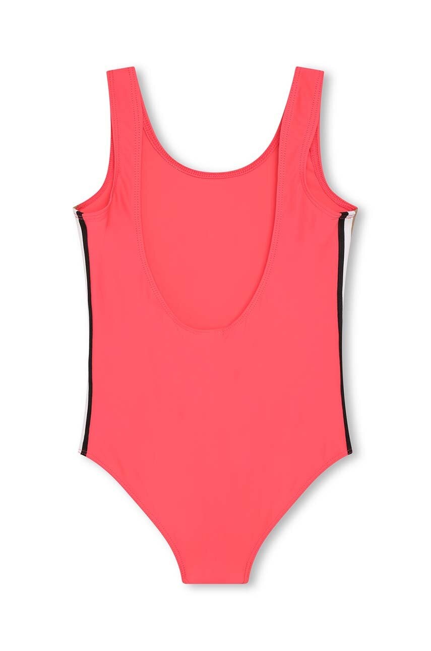 Детский слитный купальник BOSS цвет красный