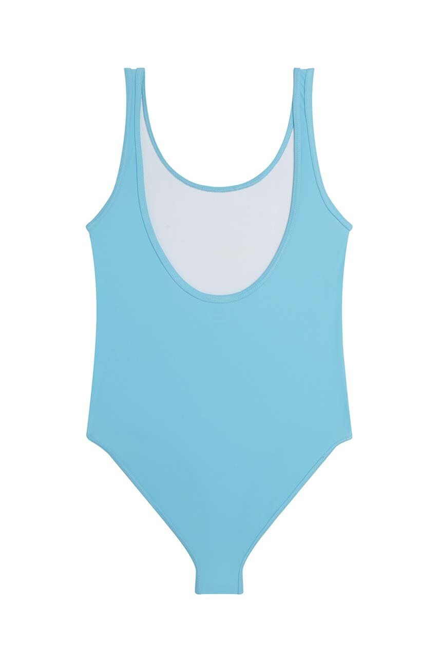 Суцільний дитячий купальник Michael Kors колір бірюзовий Суцільний дитячий купальник Michael Kors колір бірюзовий