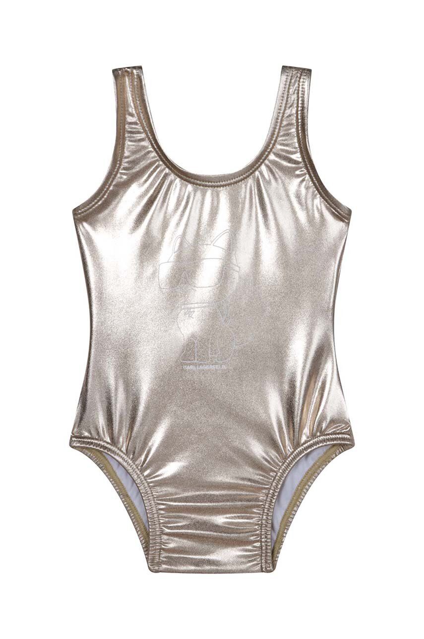 Karl Lagerfeld costum de baie copii culoarea auriu Copii 2023-03-21