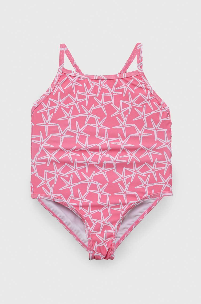 Jednodílné dětské plavky zippy fialová barva - růžová -  89 % Polyester