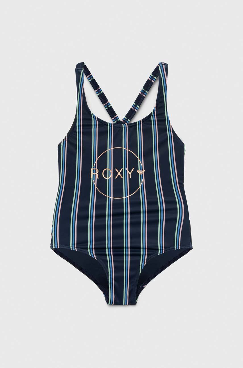 Jednodielne detské plavky Roxy tmavomodrá farba