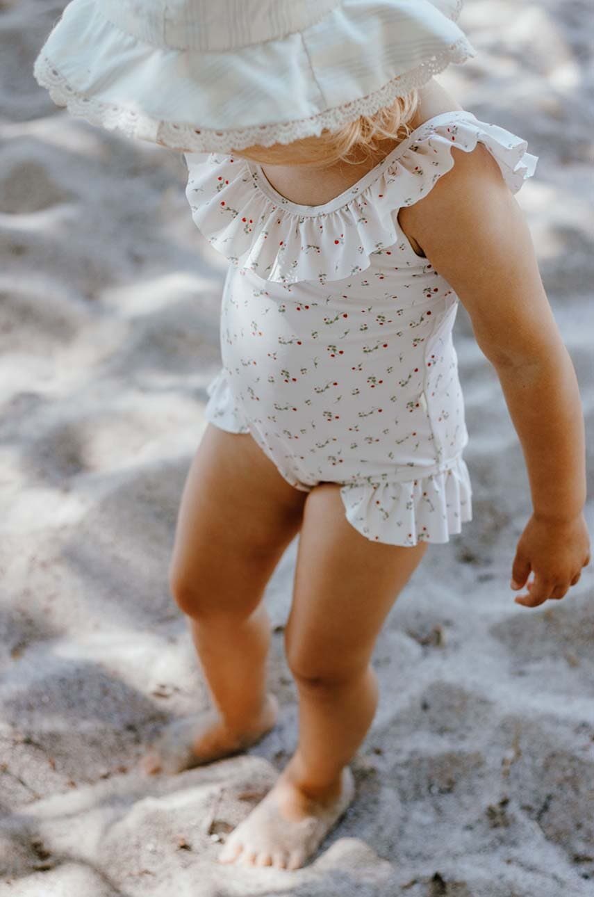 Детский цельный купальник That's mine цвет белый Детский цельный купальник That's mine цвет белый