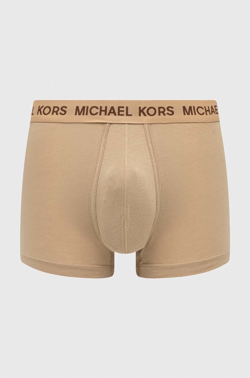 

Боксеры Michael Kors 3 шт мужские цвет бежевый
