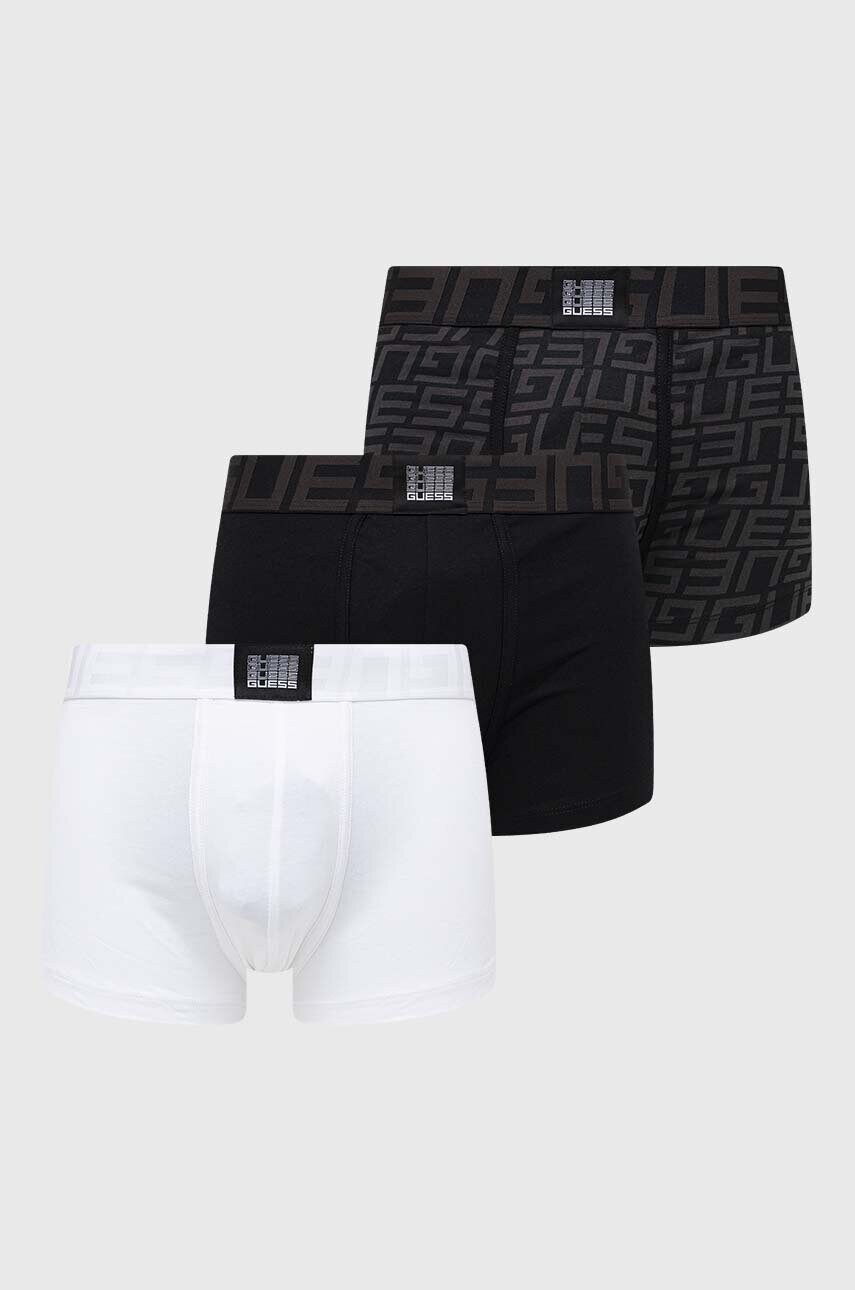 

Боксери Guess 3-pack чоловічі колір чорний