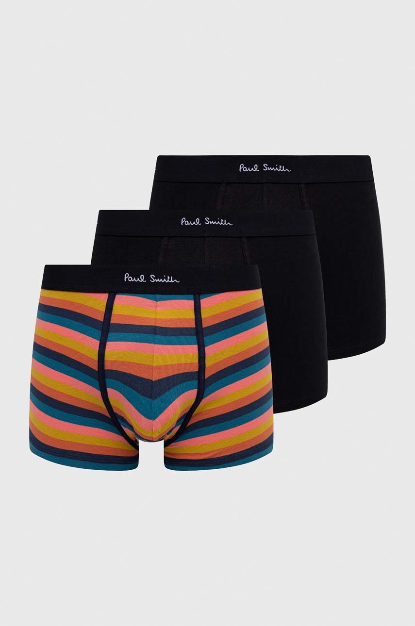 

Боксерки Paul Smith (3 броя) в черно, Черен