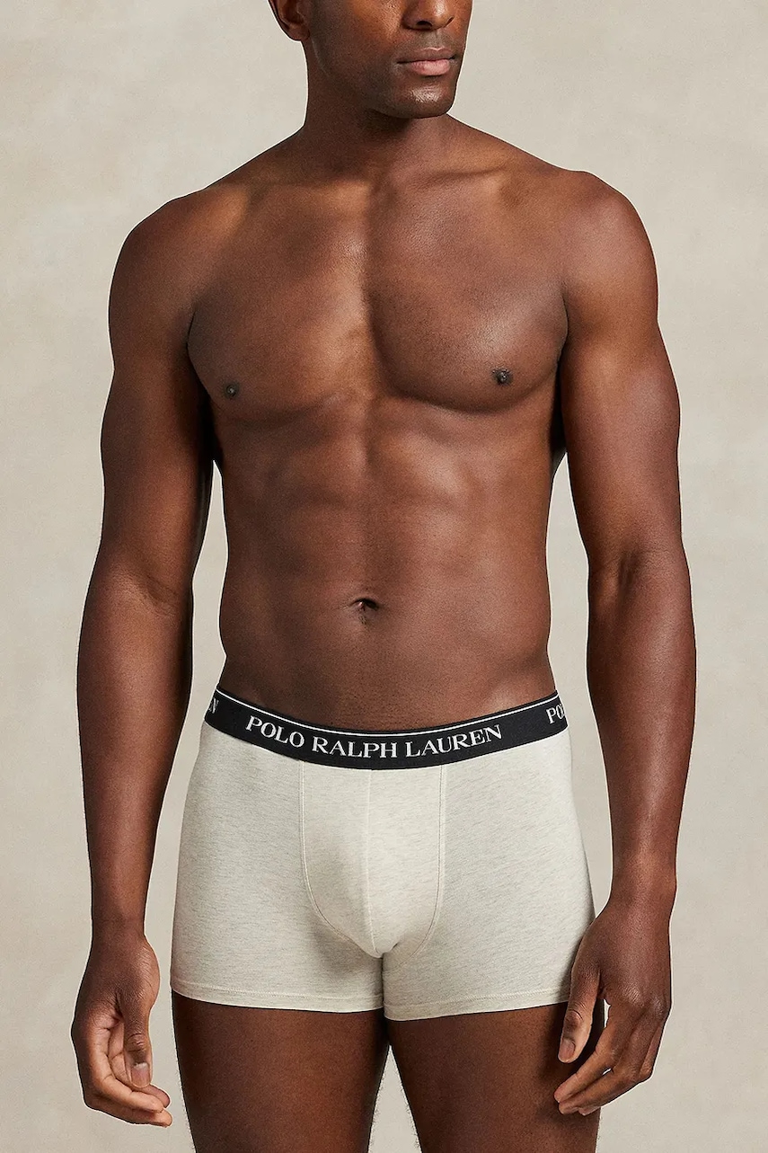 Боксеры Polo Ralph Lauren 3 шт цвет серый 714830299 Боксеры Polo Ralph Lauren 3 шт цвет серый 714830299