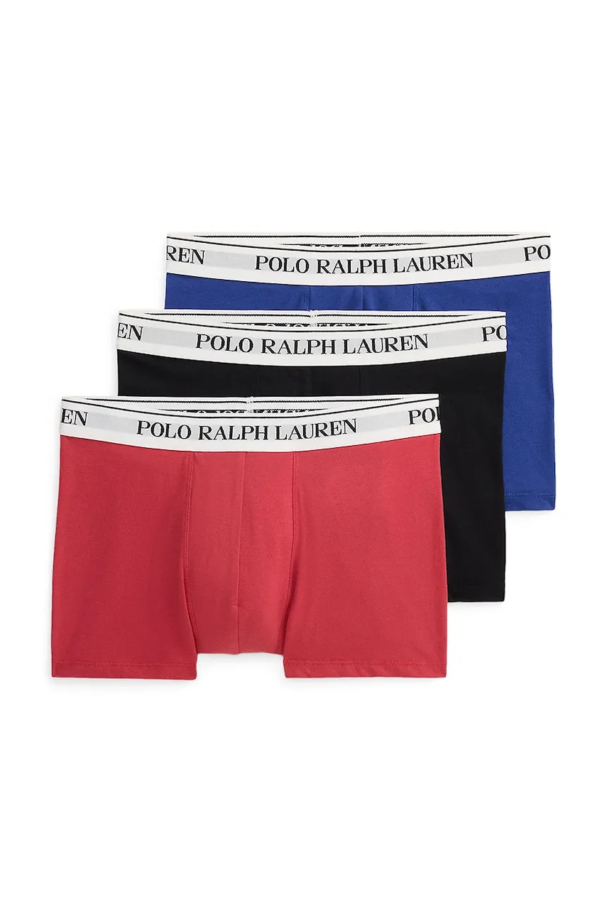 Polo Ralph Lauren  boxerky pánske bavlnené s elastanom 3-pak