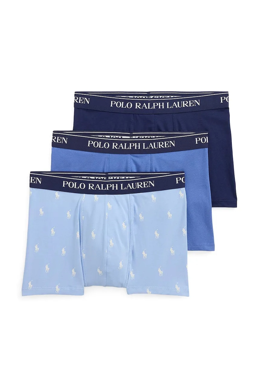 Polo Ralph Lauren  boxerky pánske bavlnené s elastanom 3-pak