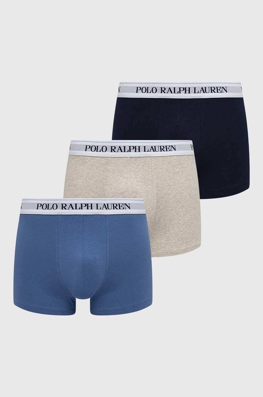 

Боксери Polo Ralph Lauren 3-pack чоловічі колір синій
