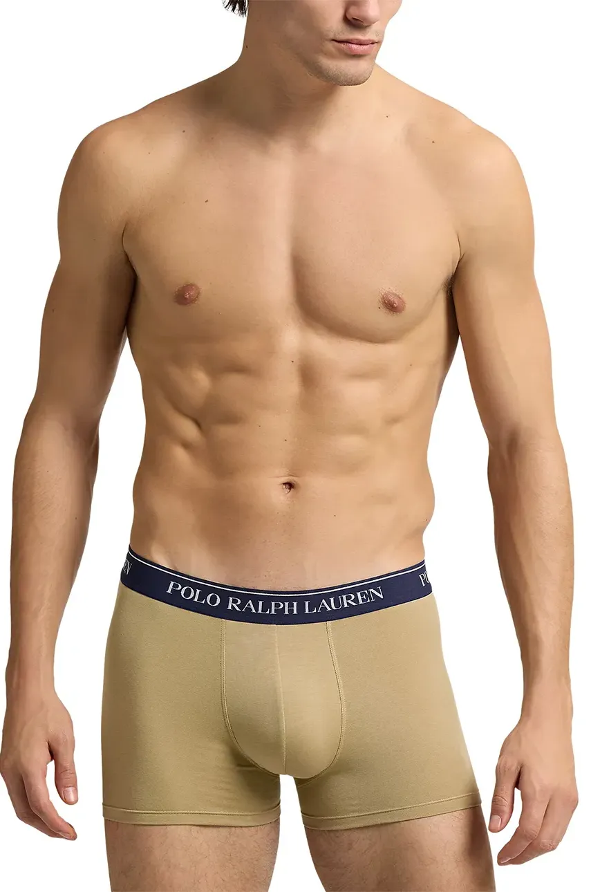 Боксеры Polo Ralph Lauren 3 шт мужские цвет бежевый 714830299 Боксеры Polo Ralph Lauren 3 шт мужские цвет бежевый 714830299