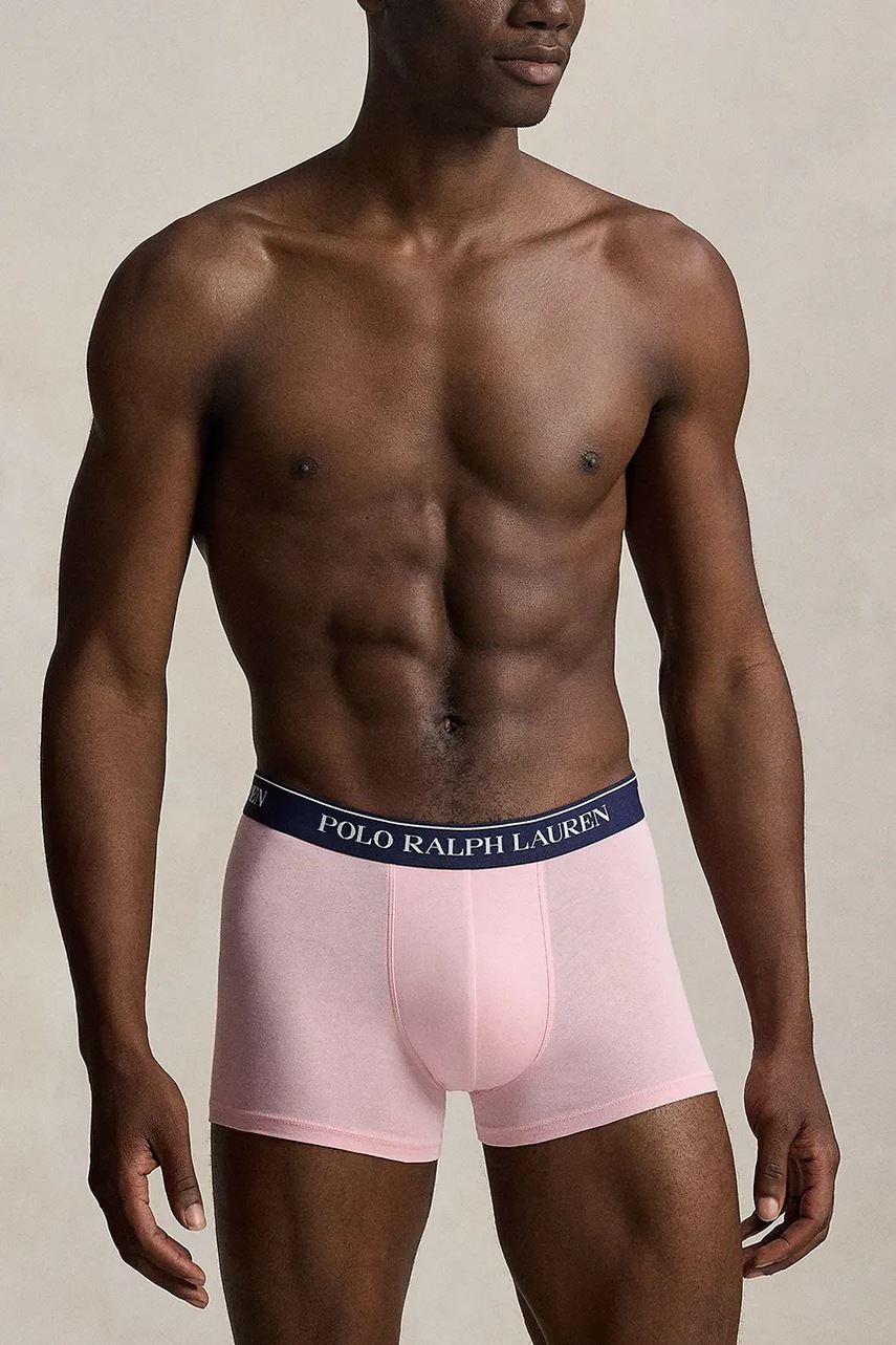 Polo Ralph Lauren Boxerky pánske bavlnené s elastanom 3-pak