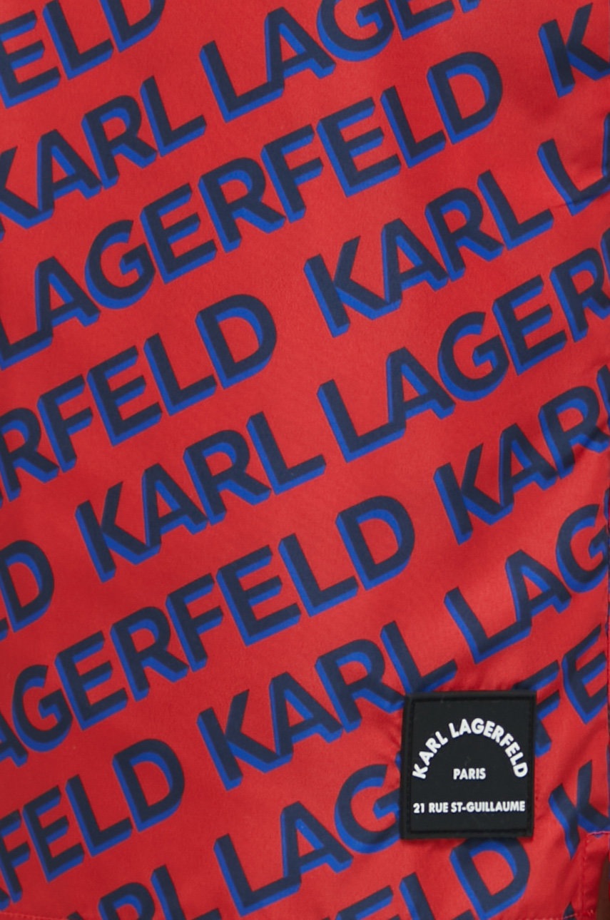 Μαγιό Karl Lagerfeld χρώμα: κόκκινο