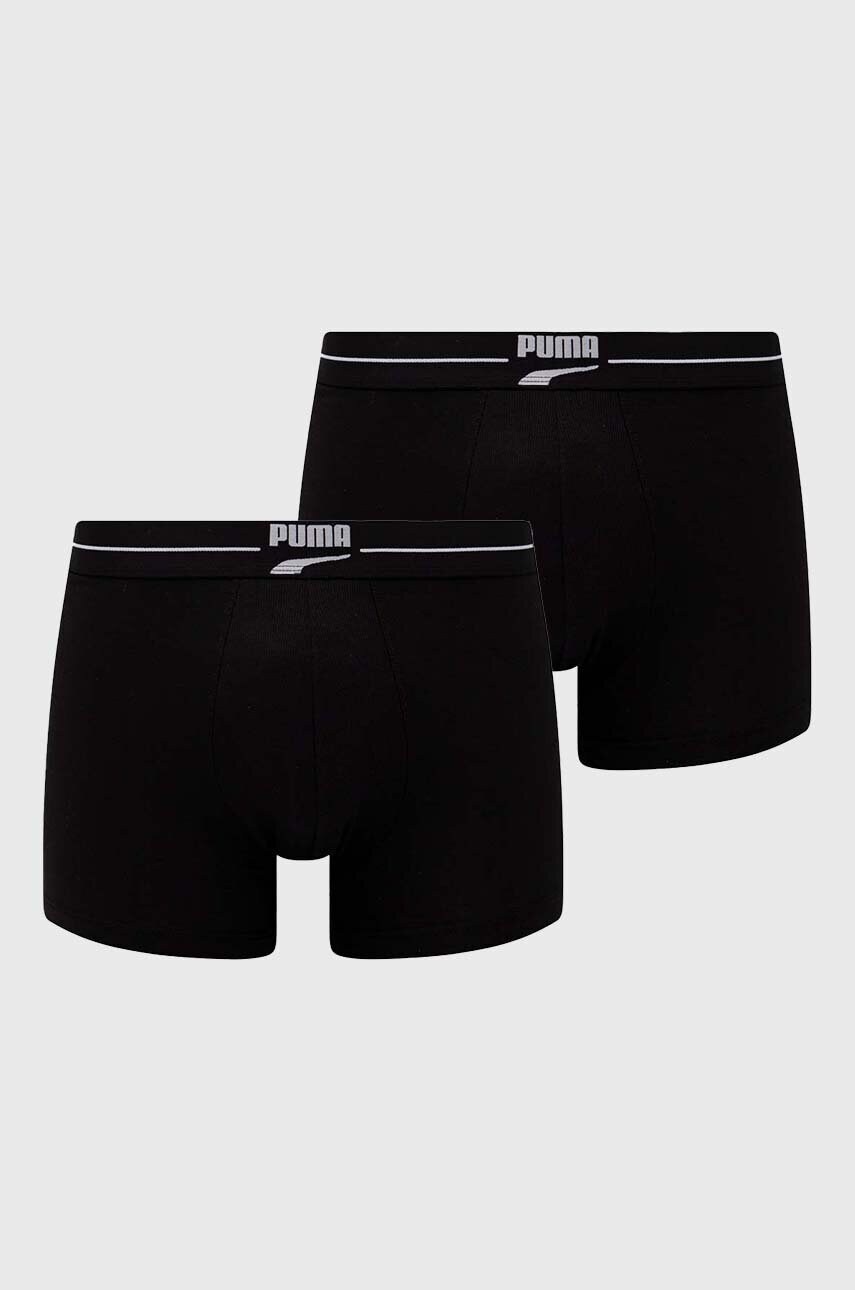 

Боксери Puma 2-pack чоловічі колір чорний