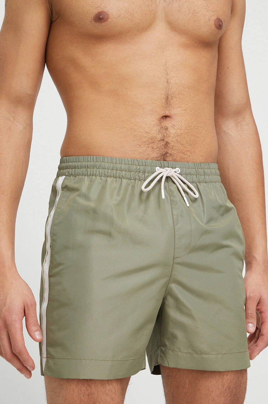 

Плувни шорти Calvin Klein в зелено, Зелен