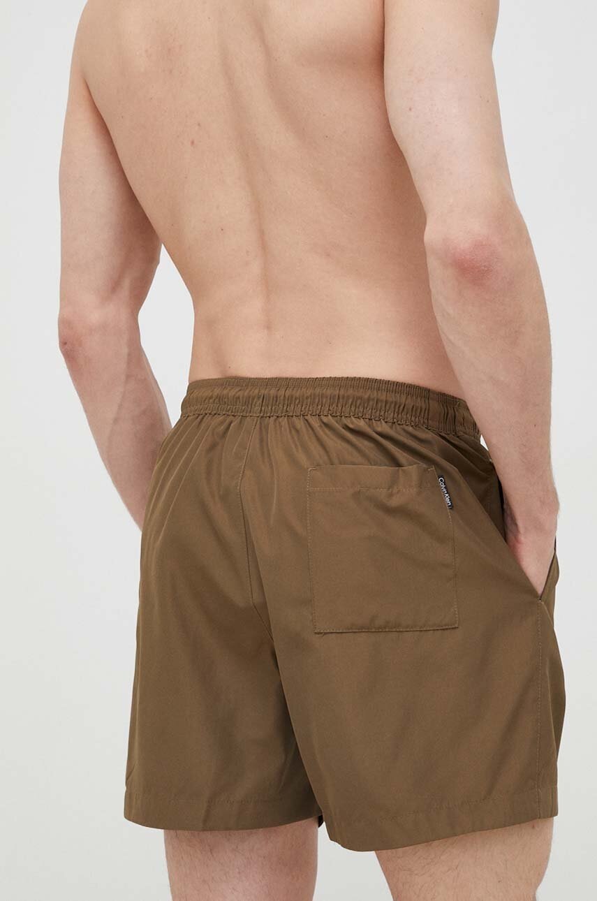 Σορτς κολύμβησης Calvin Klein χρώμα: πράσινο