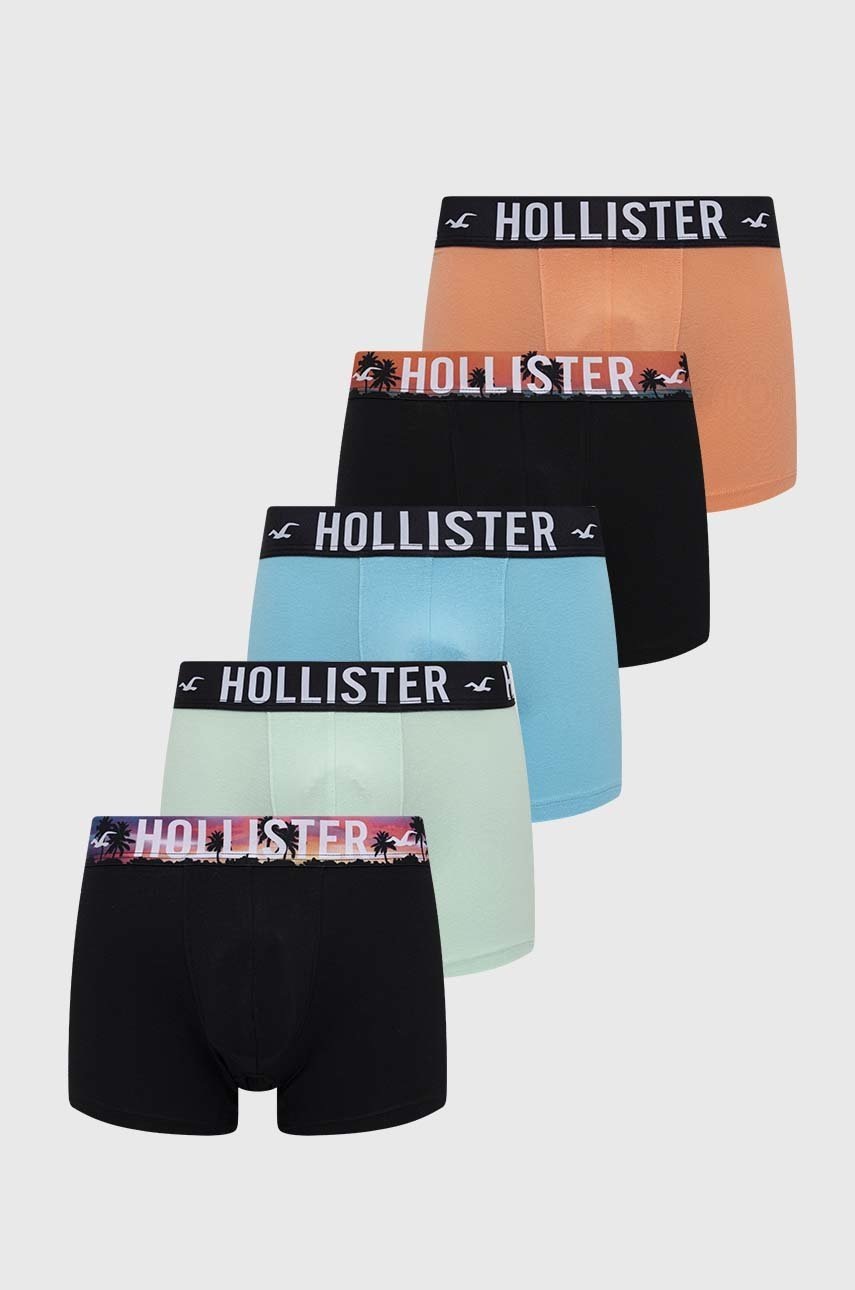 

Боксерки Hollister Co. (5 броя) в синьо, Син