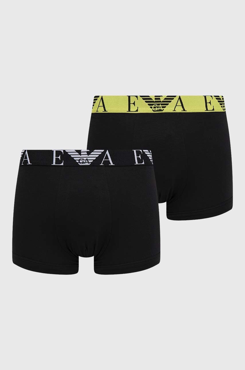 

Боксеры Emporio Armani Underwear 2 шт мужские цвет чёрный