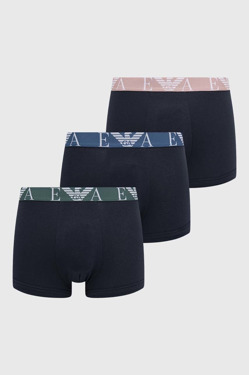 

Боксеры Emporio Armani Underwear 3 шт мужские цвет синий