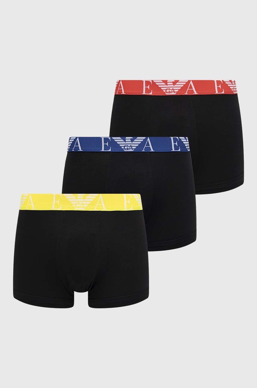 

Боксери Emporio Armani Underwear 3-pack чоловічі колір чорний