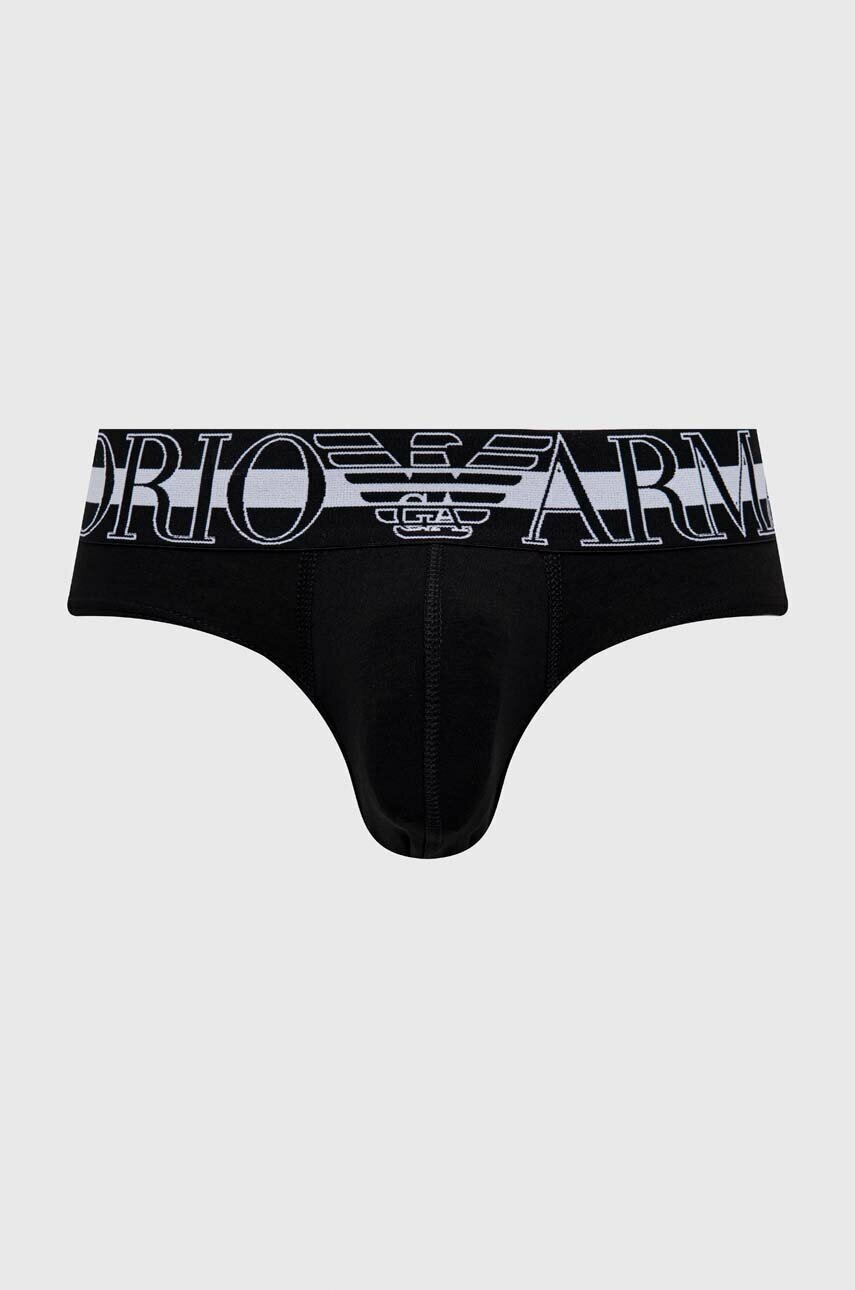 

Слипове Emporio Armani Underwear в черно, Черен