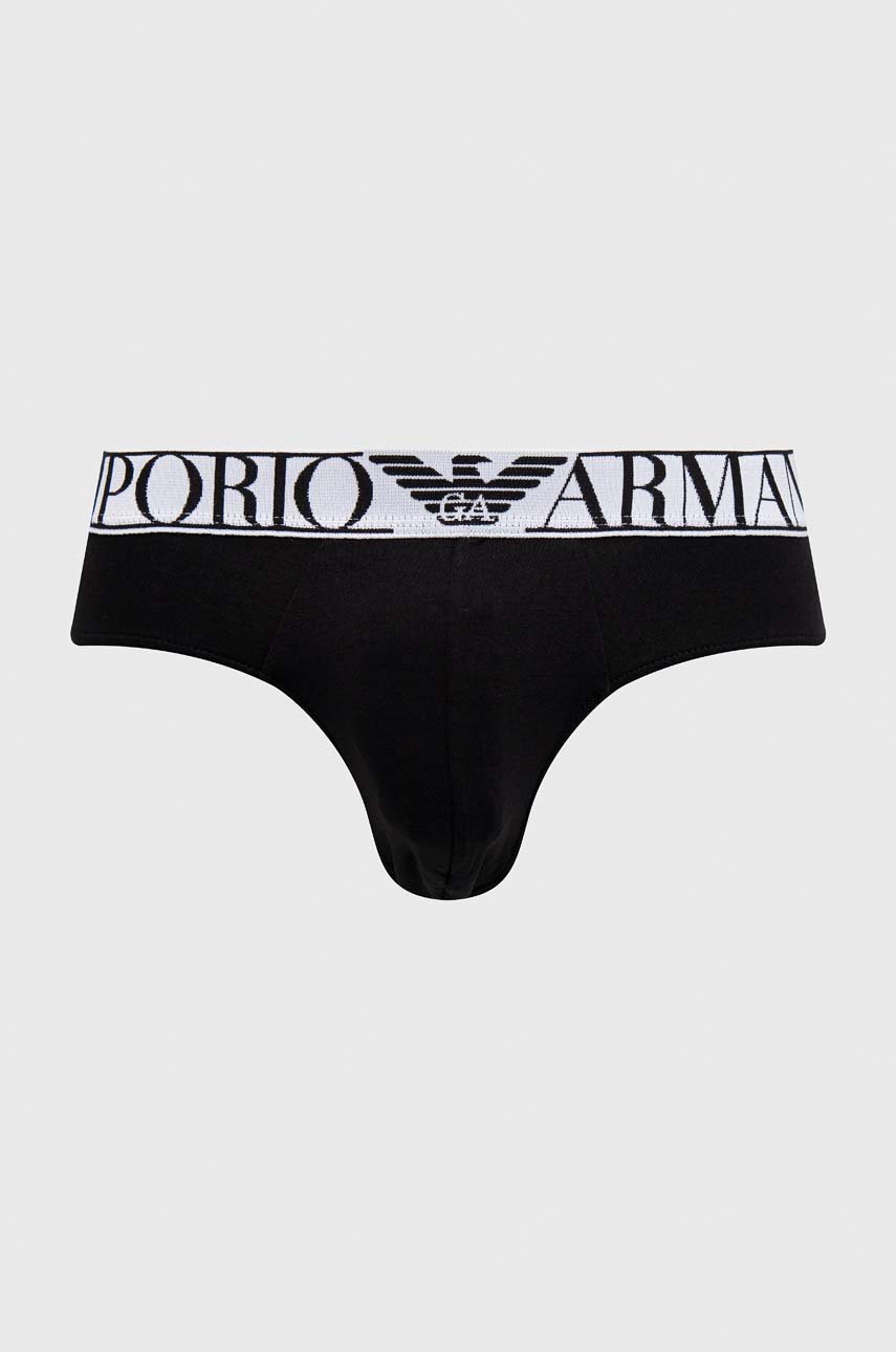 

Слипы Emporio Armani Underwear 2 шт мужские цвет чёрный