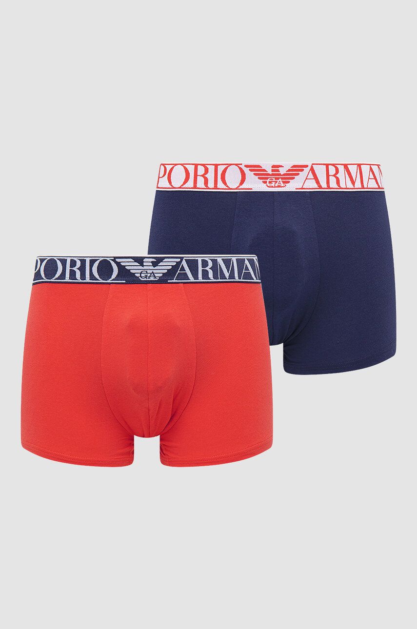 Emporio Armani Underwear boxeri 2-pack barbati 2-PACK imagine noua