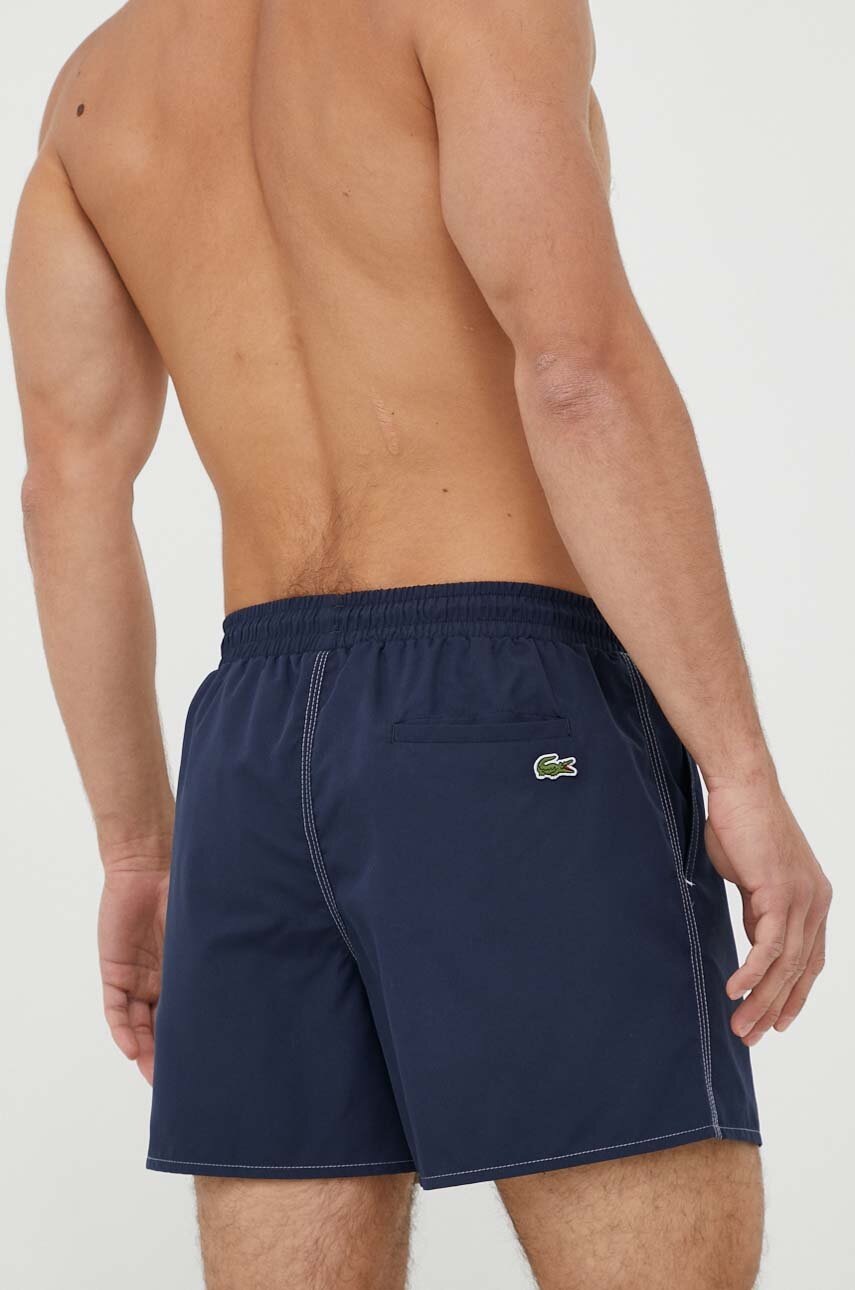 Σορτς κολύμβησης Lacoste χρώμα ναυτικό μπλε MH5637