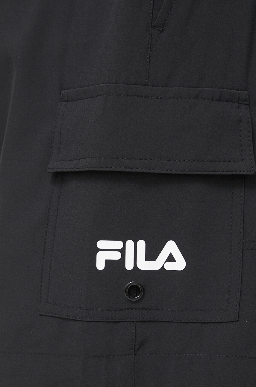 Μαγιό Fila χρώμα: μαύρο