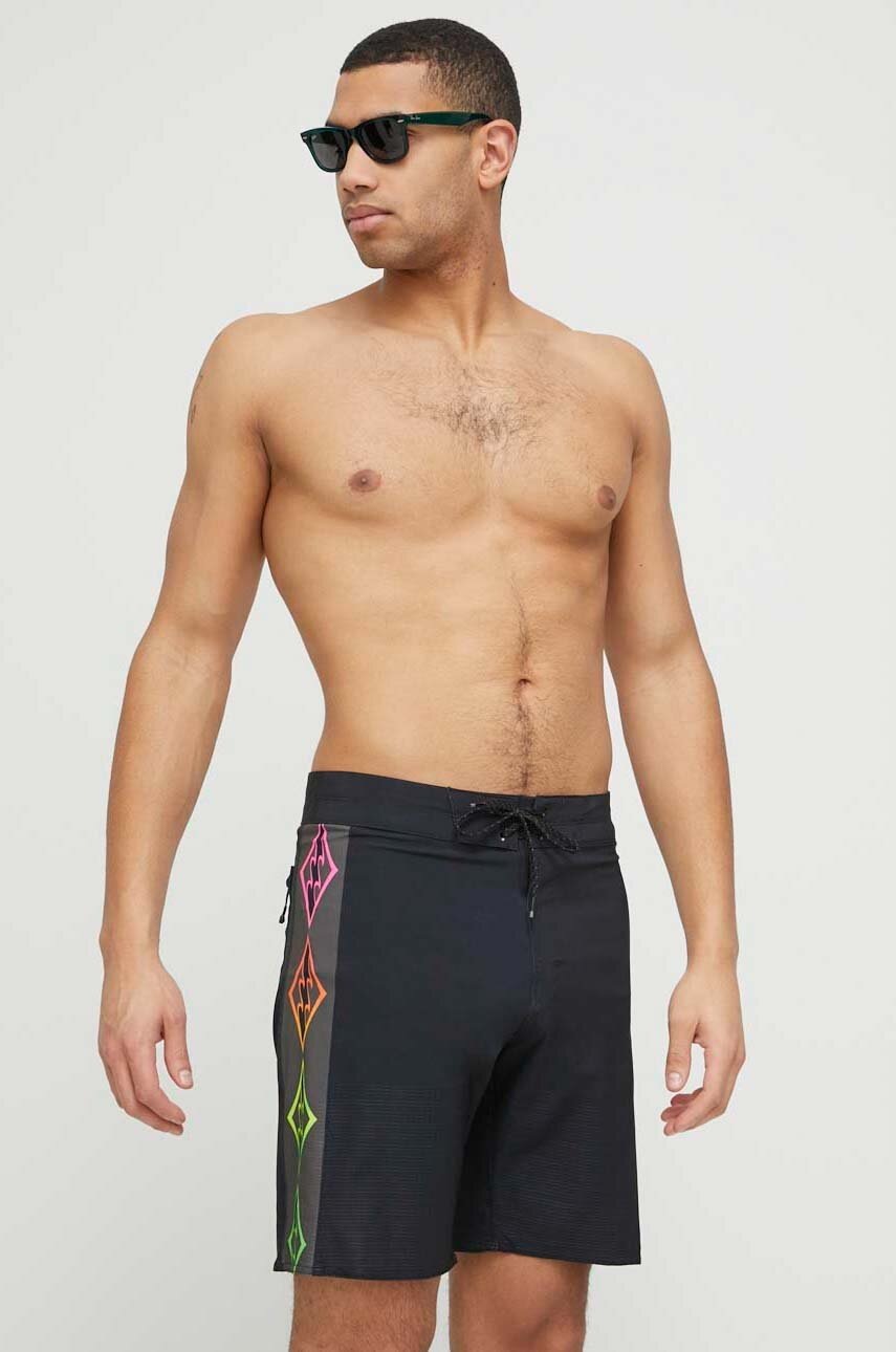 Μαγιό Billabong χρώμα: μαύρο