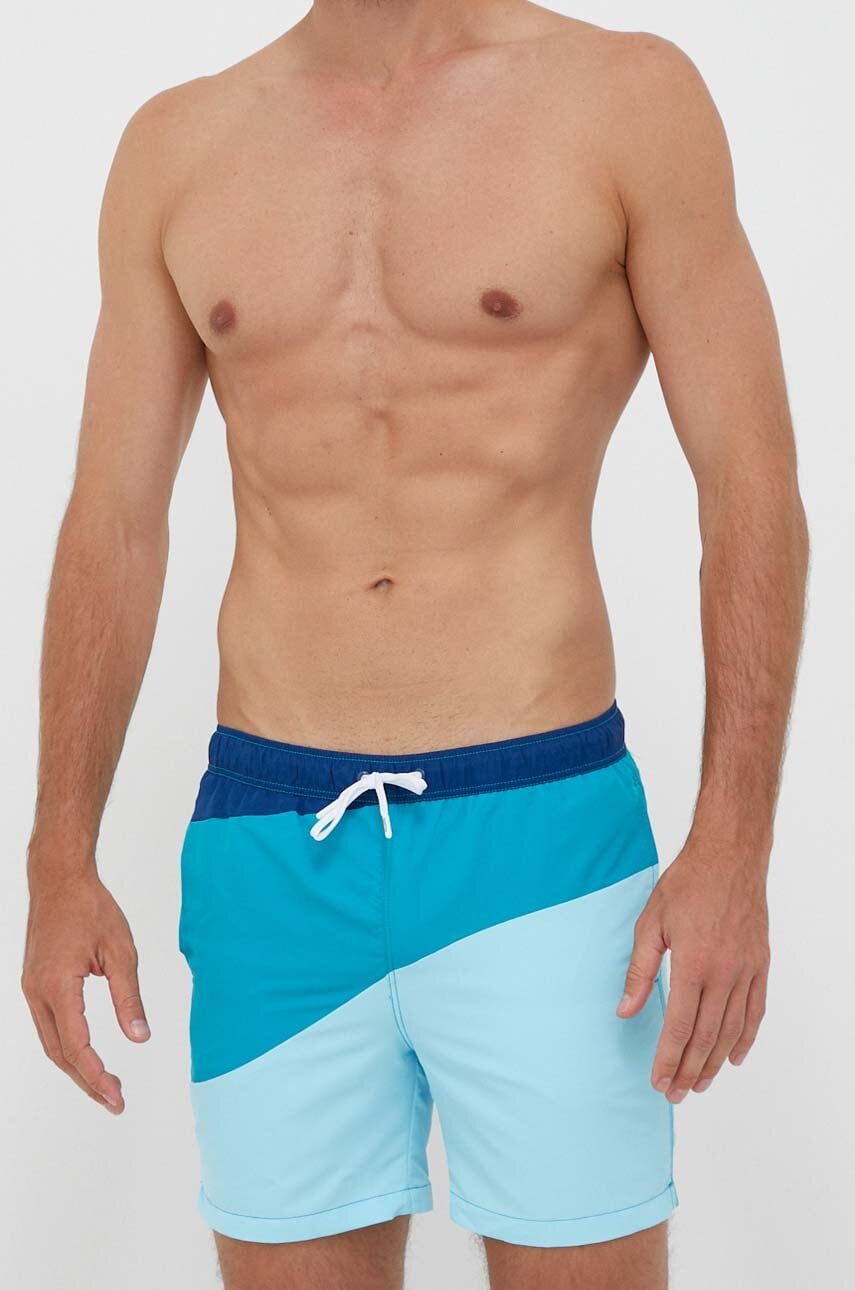 United colors of benetton pantaloni scurti de baie culoarea turcoaz