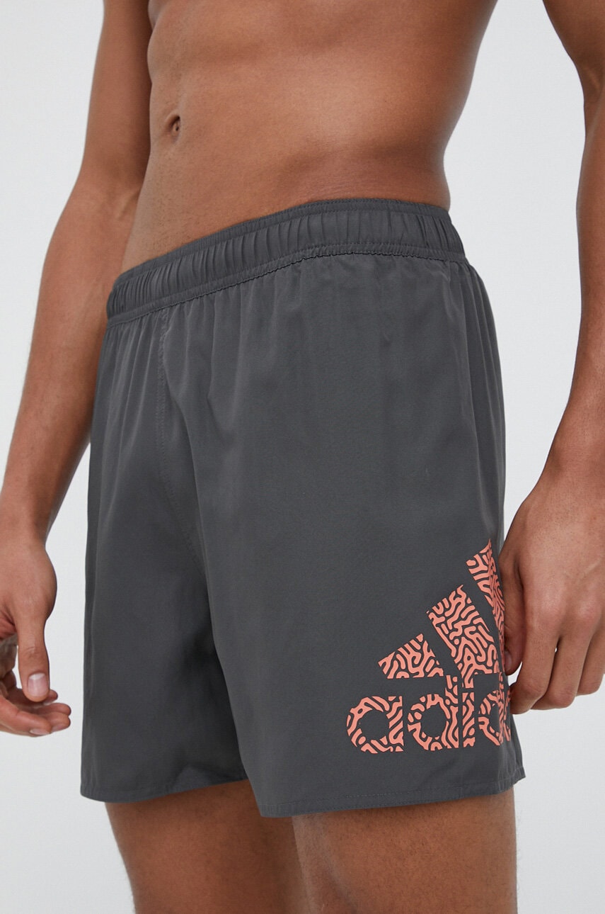 Adidas Performance Pantaloni Scurti De Baie Culoarea Gri