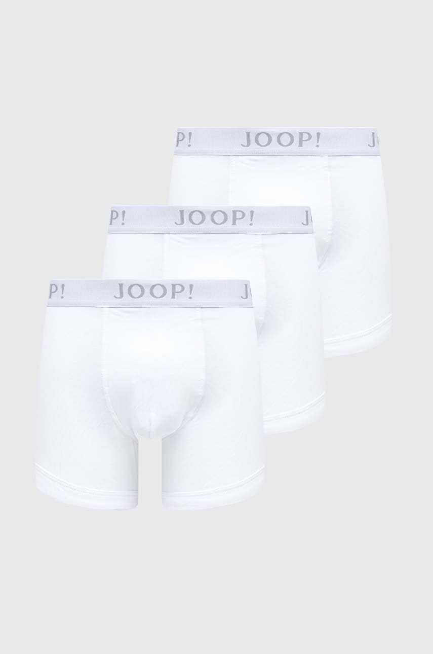 Joop! boxeri 3-pack barbati, culoarea alb